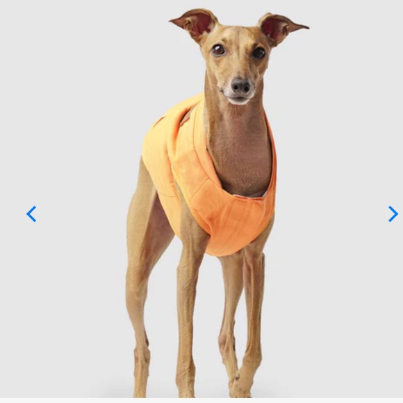 Canada Pooch Reversible Dog Vest, Orange/Grey, Size 18 - Picture 4 of 4